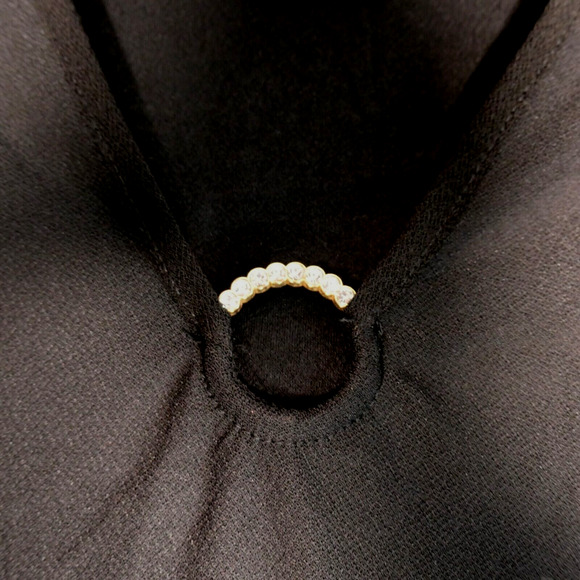 NWT A Love Story Blouse Top Women Small Black Animal Print Rhinestones Glam Luxe - Picture 3 of 12